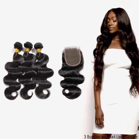 The Brooklyn Hair Accessories Virgin Body Wave 3 Bundle With